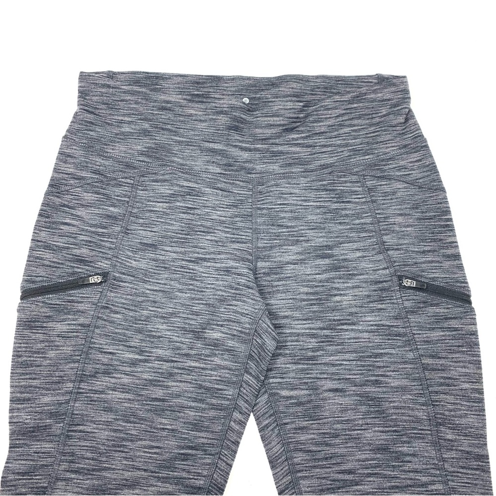 Athleta Drifter Tight Heather Gray Full-Length Performance Leggings size M - Picture 4 of 12